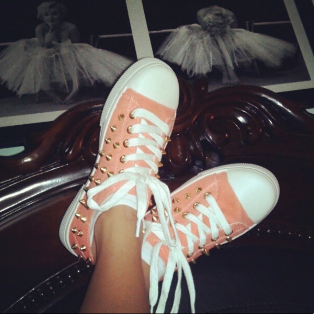 Rock and Candy studded sneakers